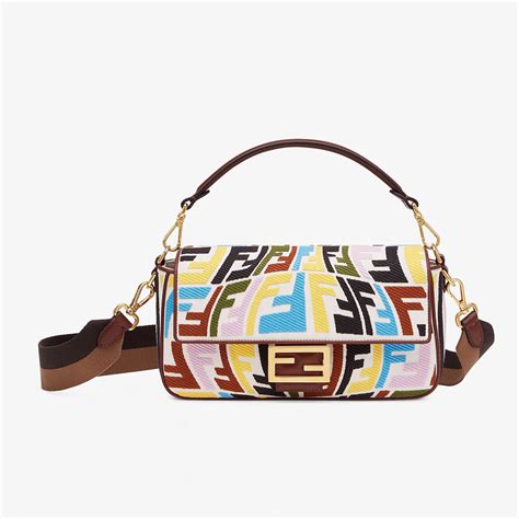 fendi colourful baguette|baguette fendi vintage.